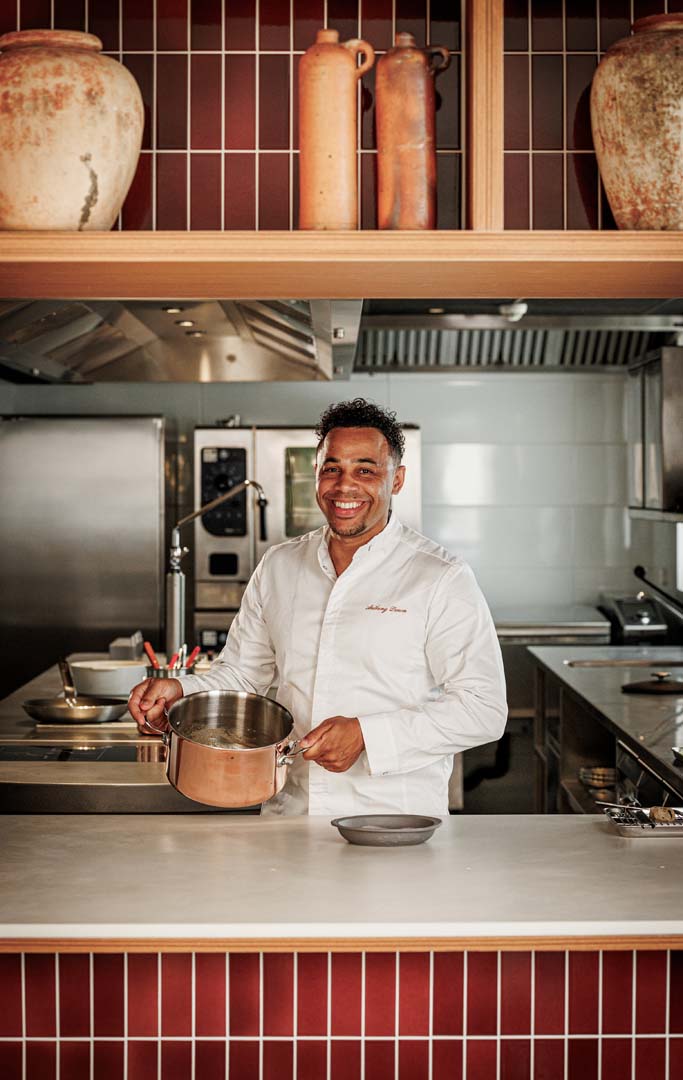 restaurant gastronomique bormes les mimosas anthony denon