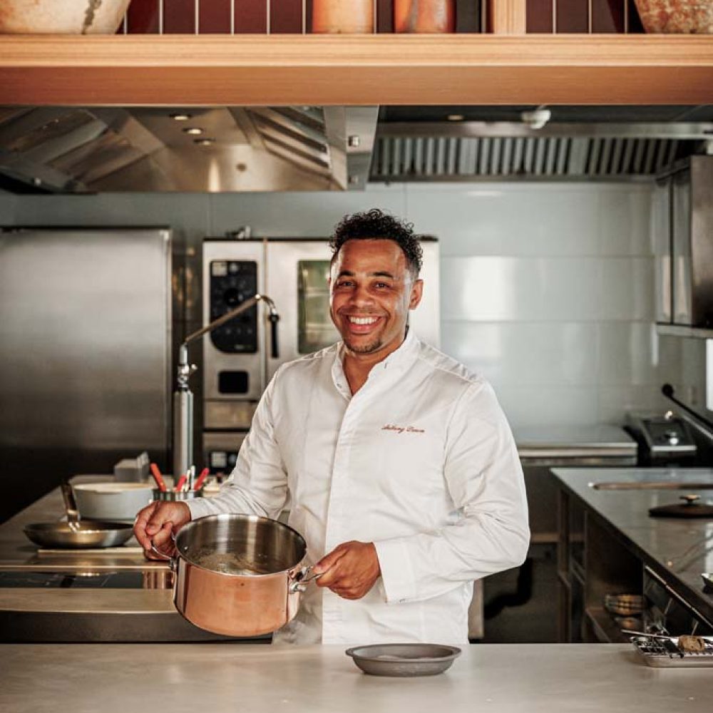 chef gastronomique le mirage restaurant gastronomique bormes les mimosas anthony denon
